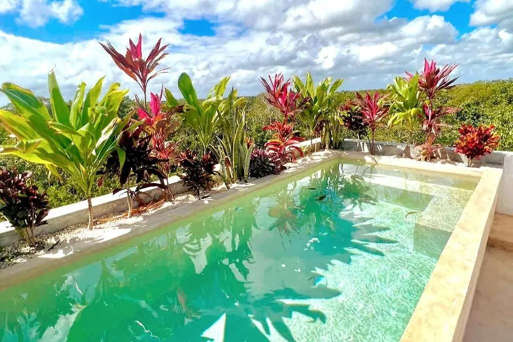 Lush Tulum Rooftop Condo With Ensuite Pool & Wifi Apartment